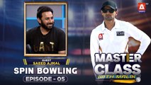 Master Class With Malik | Episode 5 | Saeed Ajmal | A Sports