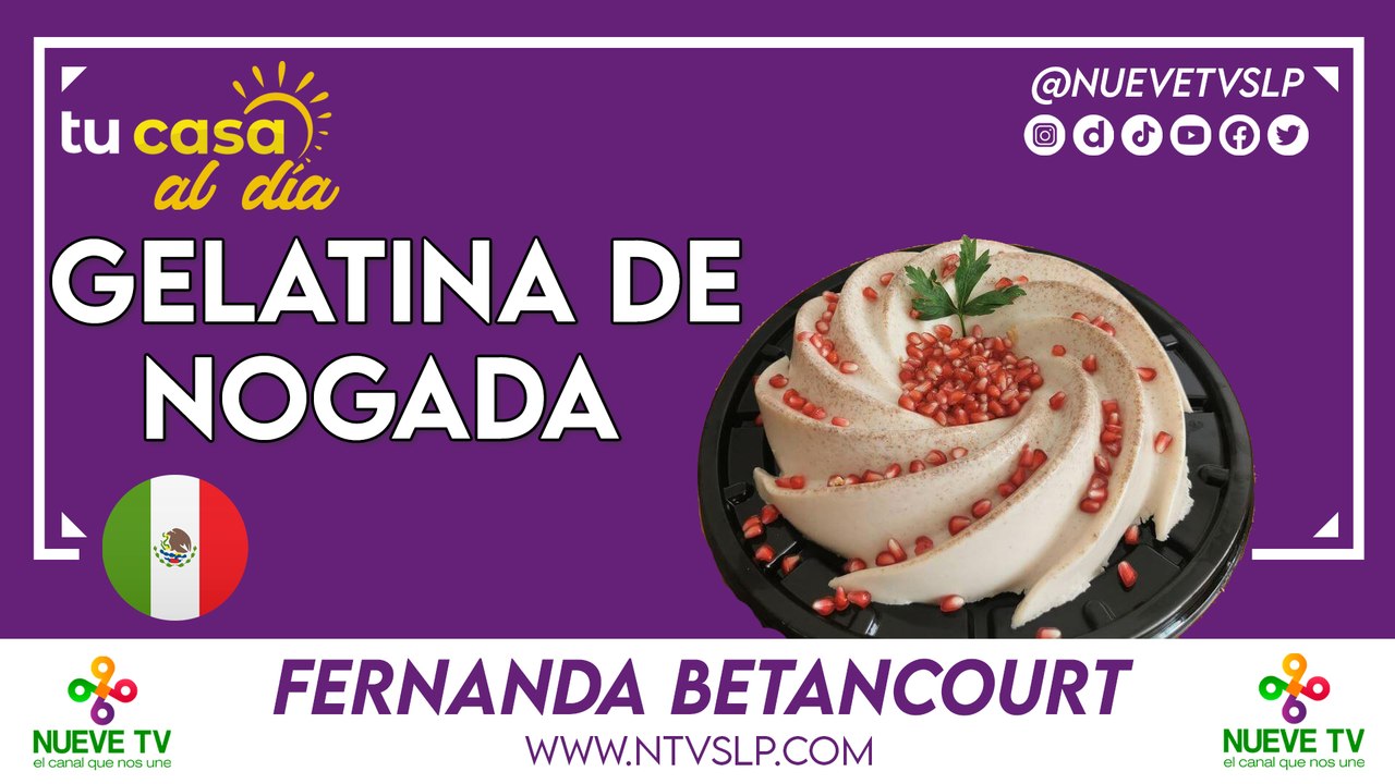 Gelatina de nogada