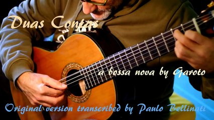 Duas Contas by Garoto original score guitar George Spanoudis