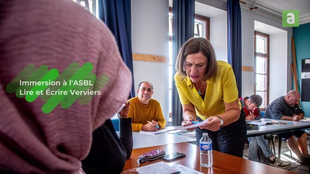 Verviers: Lire et Écrire, l’ASBL qui ouvre la porte à l’alphabétisation