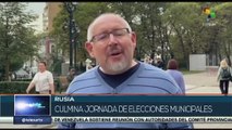 Rusia: Culmina jornada de elecciones municipales