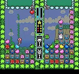 Wario's Woods online multiplayer - snes