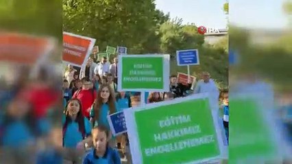 Okul yolu çileye döndü