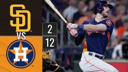 Resumen Padres de San Diego vs Astros de Houston MLB 10-09-2023