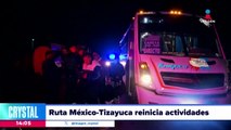 La ruta México-Tizayuca reinicia actividades