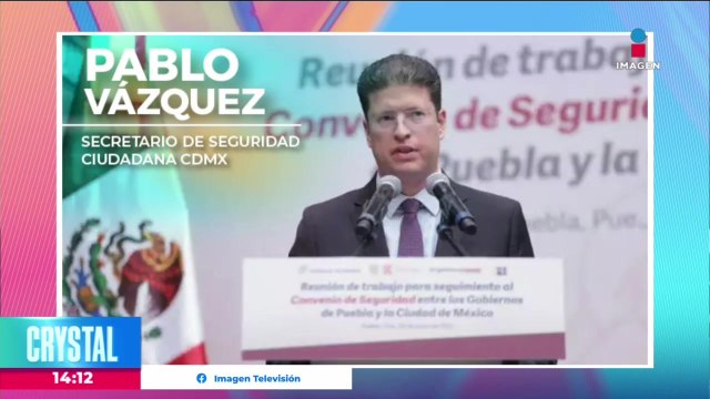 Pablo Vázquez es el nuevo secretario de Seguridad Ciudadana de la CDMX