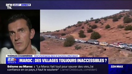 "On est partis hier pour se rapprocher le plus possible de l'épicentre": Le témoignage d'un chef d'entreprise français à Marrakech qui a rallié des villages reculés pour leur apporter une aide humanitaire