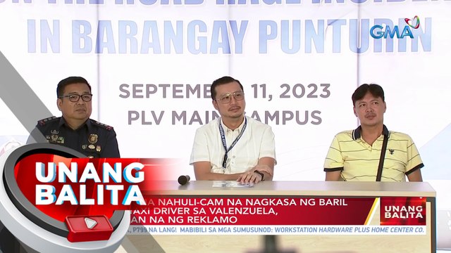 SUV driver na nahuli-cam na nagkasa ng baril sa isang taxi driver sa Valenzuela, sinampahan na ng reklamo | UB