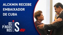 Dilma Rousseff se reúne com ditador Nicolás Maduro no Banco dos Brics