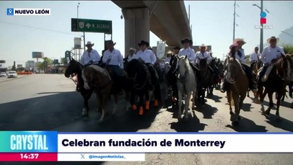 Celebran los 427 años de la fundación de Monterrey