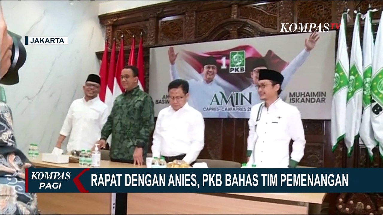 Rapat di DPP PKB, Anies-Cak Imin Bahas Strategi Pemenangan Pilpres 2024