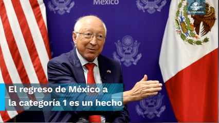 El regreso de México a la categoría 1 en seguridad aérea “pronto” se anunciará, dice Ken Salazar