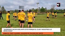 Queremos sacar adelante esto porque el club y nosotros lo merecemos