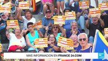 Catalanes celebraron el Día Nacional de Cataluña exigiendo su independencia