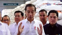 [FULL] Keterangan Jokowi Usai Cek Stok Beras Bulog Bersama Buwas dan Erick Thohir