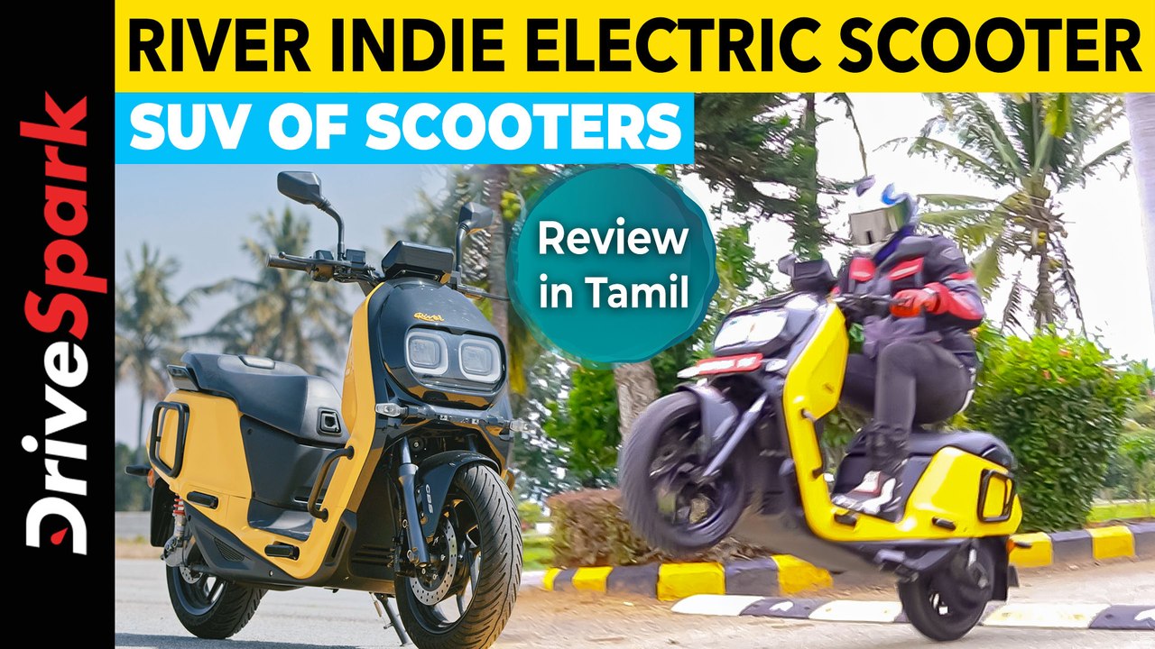 River Indie Electric Scooter Review in Tamil | SUV of Scooters | Ghosty