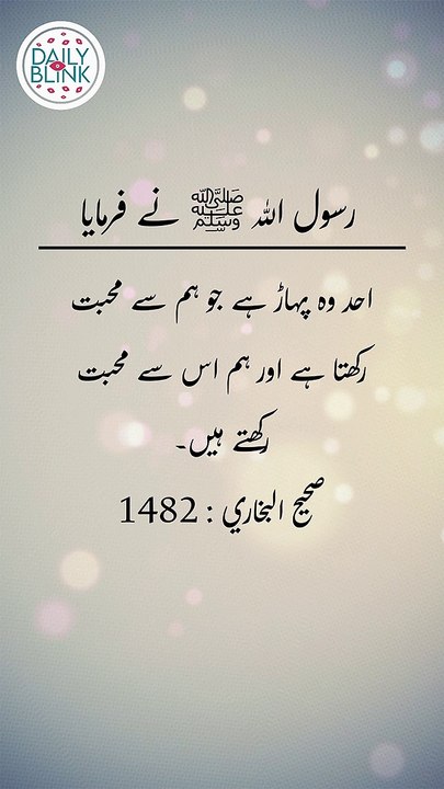 Daily Hadees | Hadees Sharif | Sahih Bukhari 1482 || Daily Blink #shorts #viral #sahihbukhari