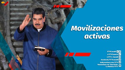 Con Maduro + | Movilizaciones en todo el territorio nacional en apoyo al Jefe de Estado