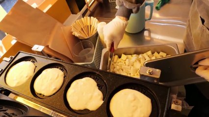 Cách làm bánh đồng xu phô mai kéo sợi Hàn Quốc