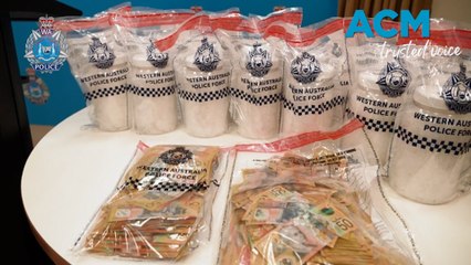 Western Australia police uncover 14kg of illicit drugs