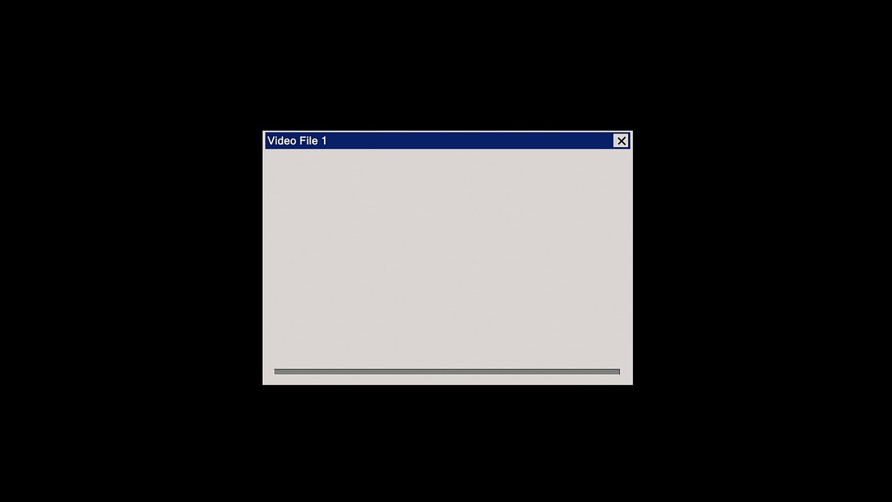 Video Play Window pop up