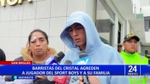 Fabrizio Roca tras ataque de barristas: “Me agredieron con una piedra y tuve que correr”