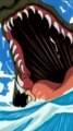 Shanks Confronts the Terrifying Sea Monster #anime #onepiece