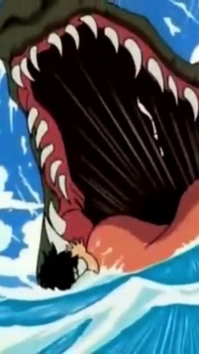 Shanks Confronts the Terrifying Sea Monster #anime #onepiece