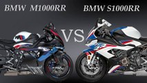 BMW M1000RR vs BMW S1000RR Comparison Video. m1000rr vs s1000rr |