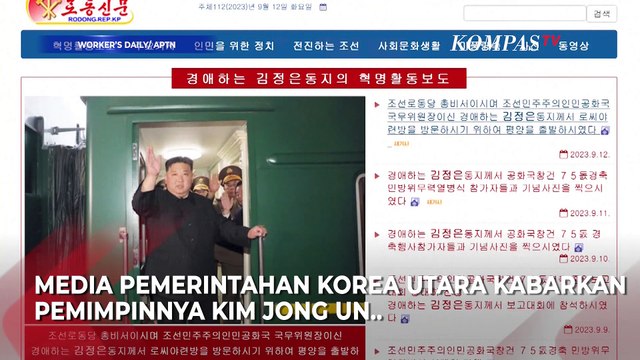 Potret Detik-Detik Keberangkatan Kim Jong Un Pakai Kereta Lapis Baja ke Rusia