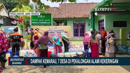 Sumur Mengering Akibat Kemarau Panjang, 7 Desa di Pekalongan Alami Krisis Air Bersih