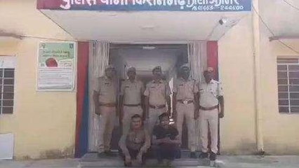 अजमेर: पुलिस की रेड, छापेमारी कर तीन बदमाशों को पकड़ा, माफियाओं में मचा हड़कंप