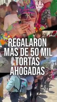 Se celebró el Día Municipal de la Torta Ahogada en Guadalajara, más de 50 mil tortas fueron regaladas para que los tapatíos pudieran disfrutar del tradicional platillo típico #TuNotiReel