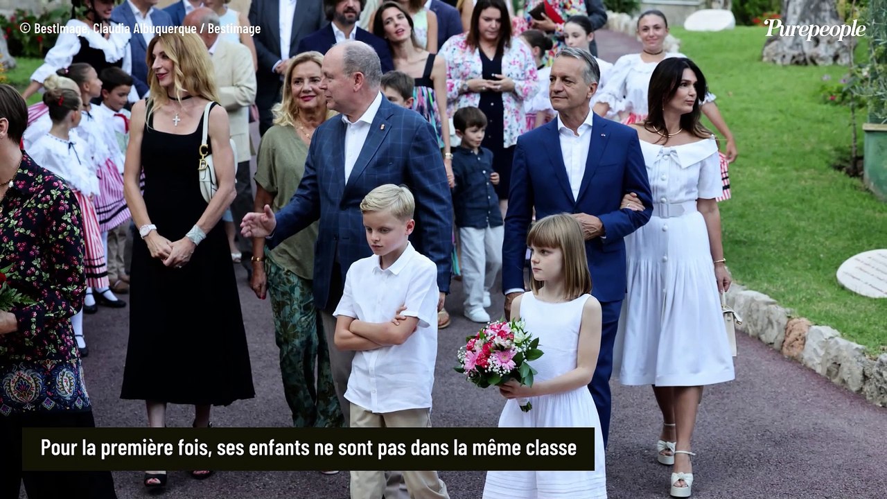 Jacques et Gabriella de Monaco en CE2 : grande première dans leur scolarité, "un grand pas" selon Charlene de Monaco