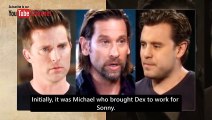 OMG - Michael finds out that Dex is Sonny's son ABC General Hospital Spoilers