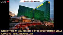 Cyber attack at MGM Resorts shuts down systems in Vegas, across US - 1breakingnews.com