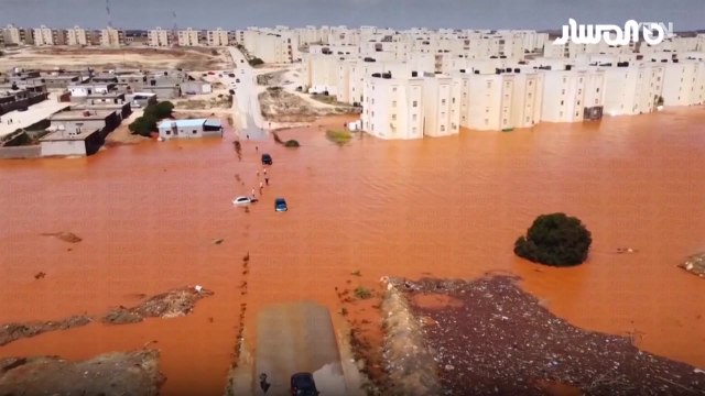 북아프리카 리비아 동부 폭풍우 강타... 최소 2천 명 사망 / YTN