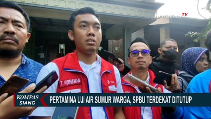 Pertamina Uji Air Sumur Warga Kediri yang Tercemar, SPBU Terdekat Ditutup