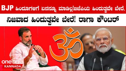 ನಾನು ಭಗವದ್ಗೀತೆ ಓದಿದ್ದೇನೆ,ನಿಜವಾದ ಹಿಂದೂ ಯಾರು ಗೊತ್ತಾ?BJP ರಾಜಕೀಯಕ್ಕಾಗಿ ಹಿಂದುತ್ವ ಬಳಕೆ ಮಾಡ್ತಿದೆ: Rahul