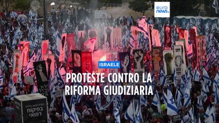 Israele, in migliaia protestano contro la riforma della giustizia