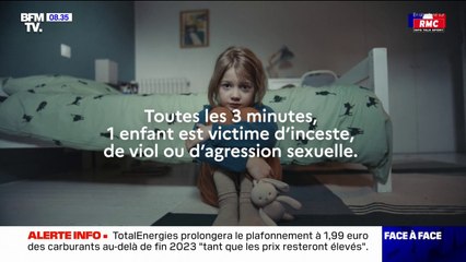 Descargar video: Inceste: le spot choc du gouvernement présenté par Charlotte Caubel, secrétaire d'État chargée de l'Enfance