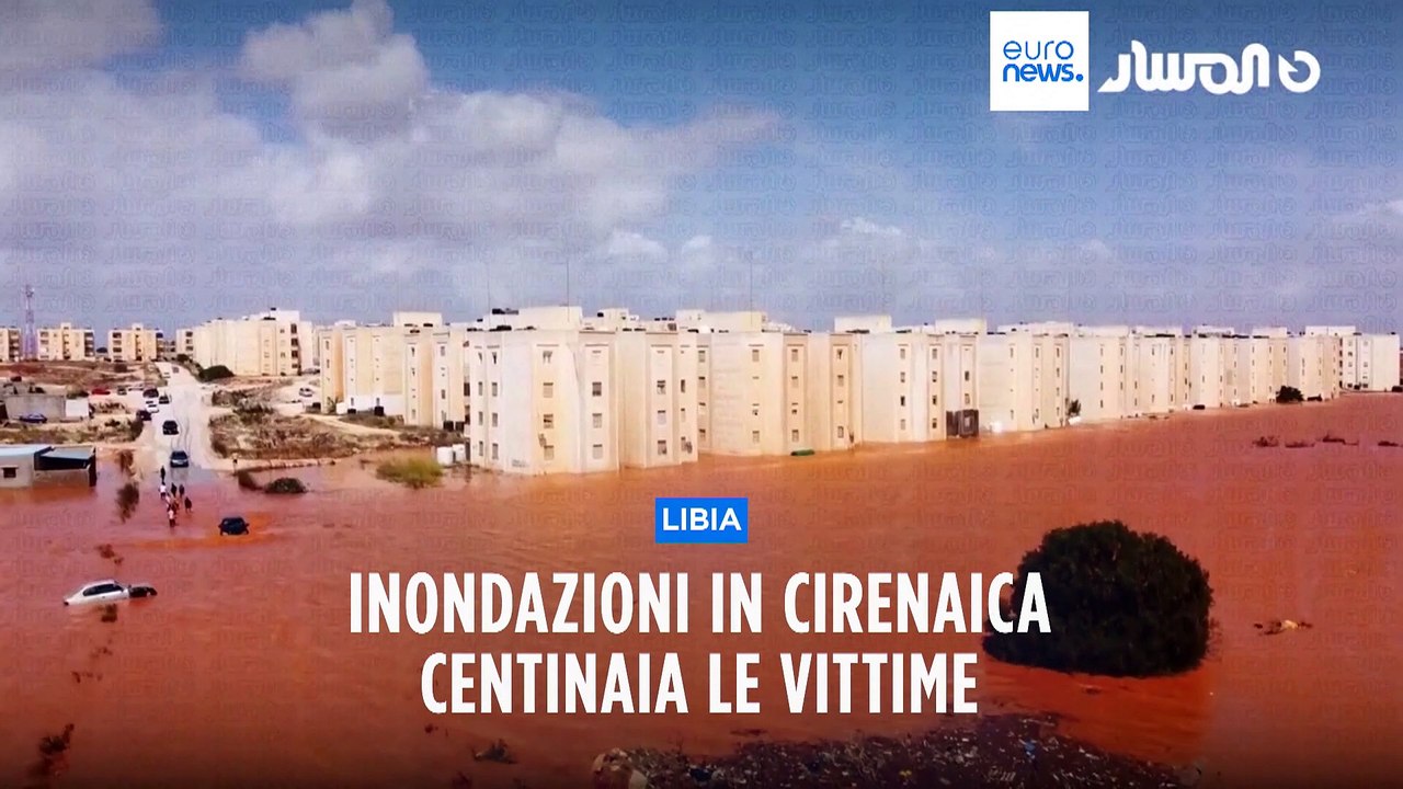 Inondazioni in Libia: centinaia di vittime e lutto nazionale