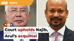 Court of Appeal upholds acquittal of Najib, Arul in 1MDB audit report case