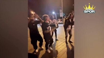 Galatasaray'lı Lucas Torreira'nın sokak dansı gündem oldu