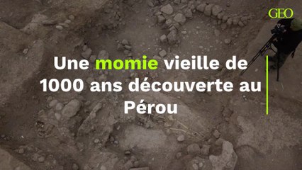 Une momie vieille de 1000 ans découverte au Pérou