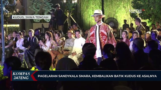 Pagelaran Sandyakala Smara, Kembalikan Batik Kudus ke Asalnya