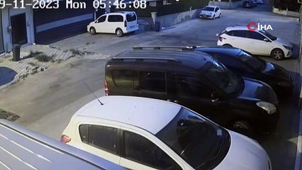 Oto faresi aracı böyle soydu