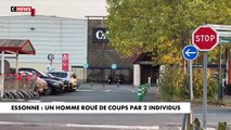 Les images d’une rare violence de l’agression d’un homme par deux individus devant un centre commercial de Brétigny-sur-Orge, dans l’Essonne