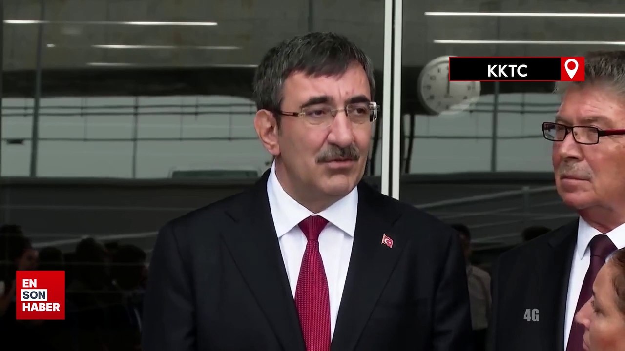 Cumhurbaşkanı Yardımcısı Cevdet Yılmaz, KKTC'de