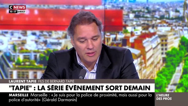 Laurent Tapie critique la série biopic de Netflix, avec Laurent Lafitte, sur son père Bernard: Je regrette qu'elle ne soit pas au niveau de ce que j'aurais espéré - Regardez